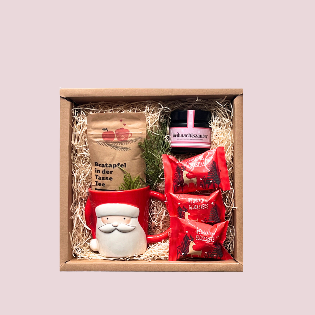 Weihnachtsbox mit Tasse