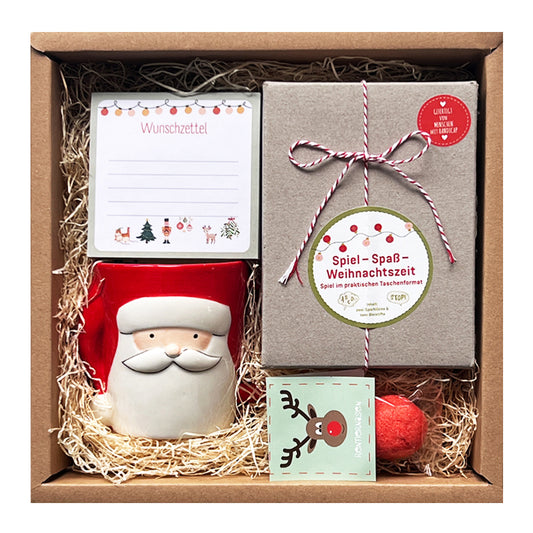 Weihnachtliche Geschenkideen als Geschenkbox