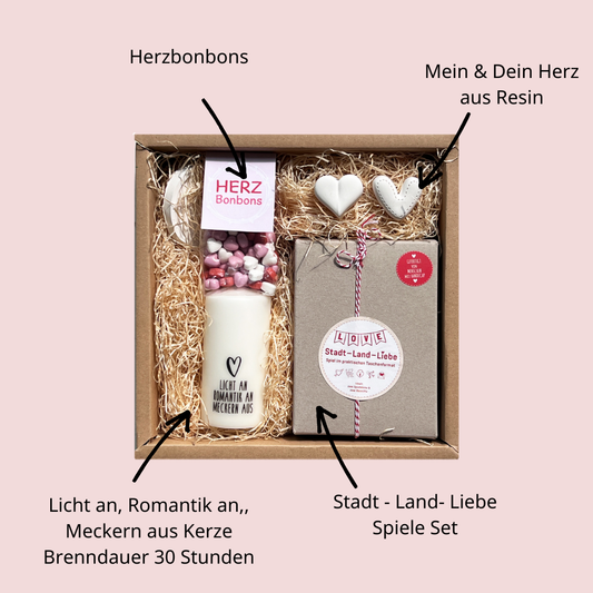 Liebesgeschenk in der Box zur Hochzeit