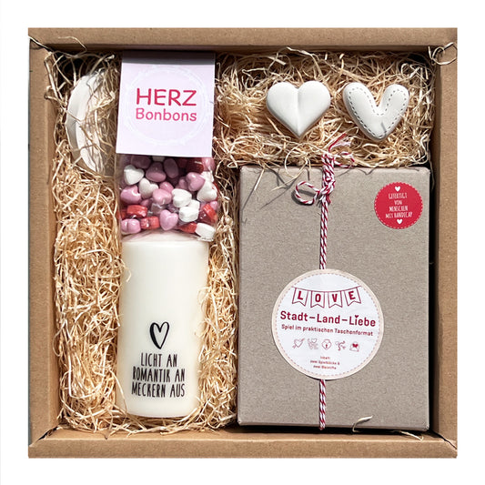 Geschenkbox voller Liebe Liebesgeschenke für Herzensmenschen