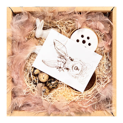 Osternest Tischdekoration in einer Box