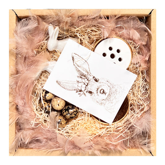 Osternest Tischdekoration in einer Box