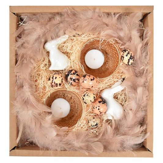 Osternest Tischdekoration-Osternest Geschenkbox für die Tischdekoration