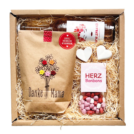 Geschenkideen Muttertag: Die „Danke Mama“ Geschenkbox