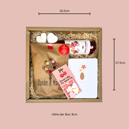 Größe der Geschenkbox