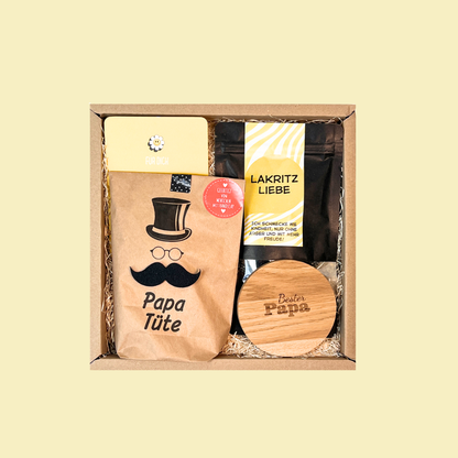 Geschenkbox mit dem Papa