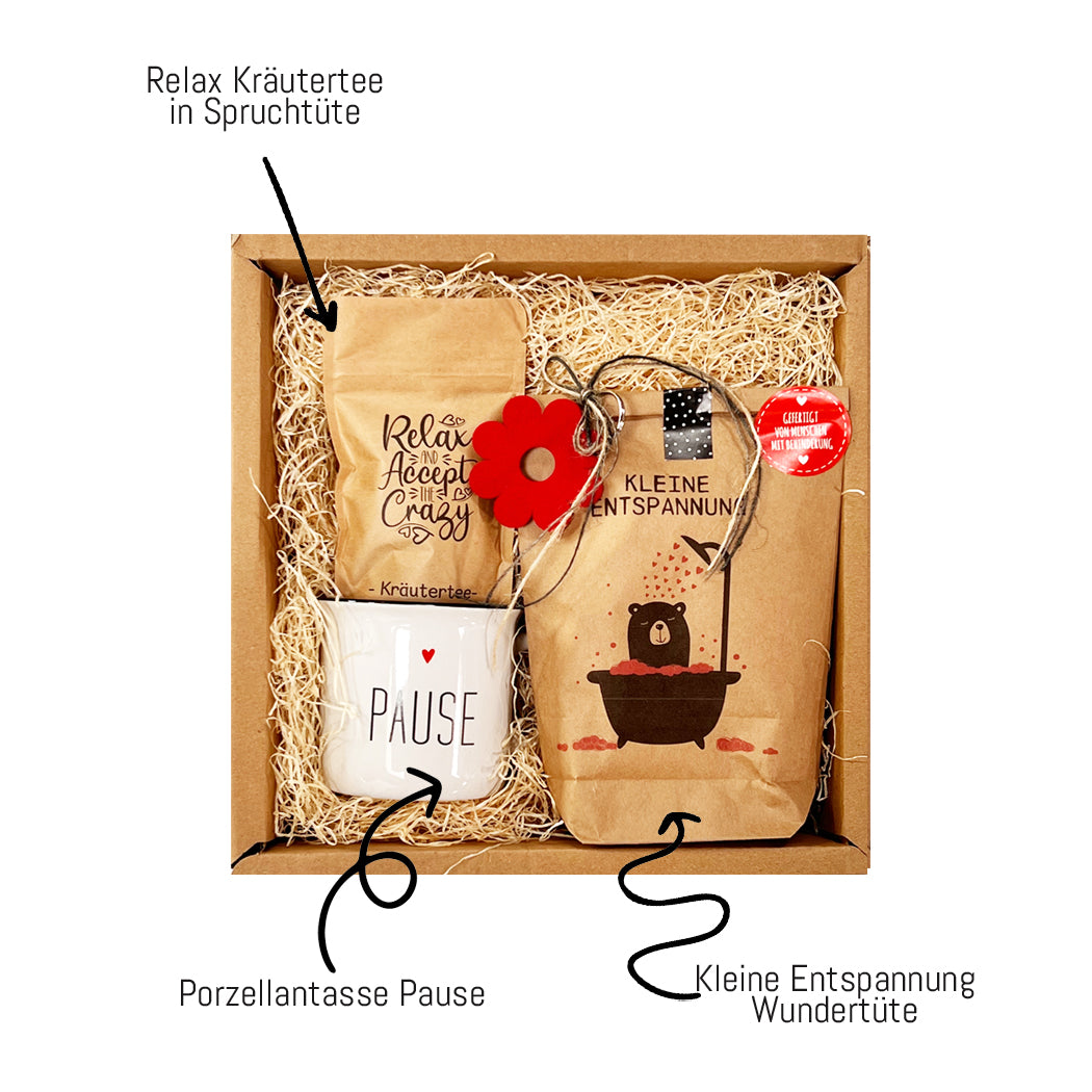 Anti Stress Geschenk: Die perfekte Geschenkbox zur Entspannung mit Inhalt
