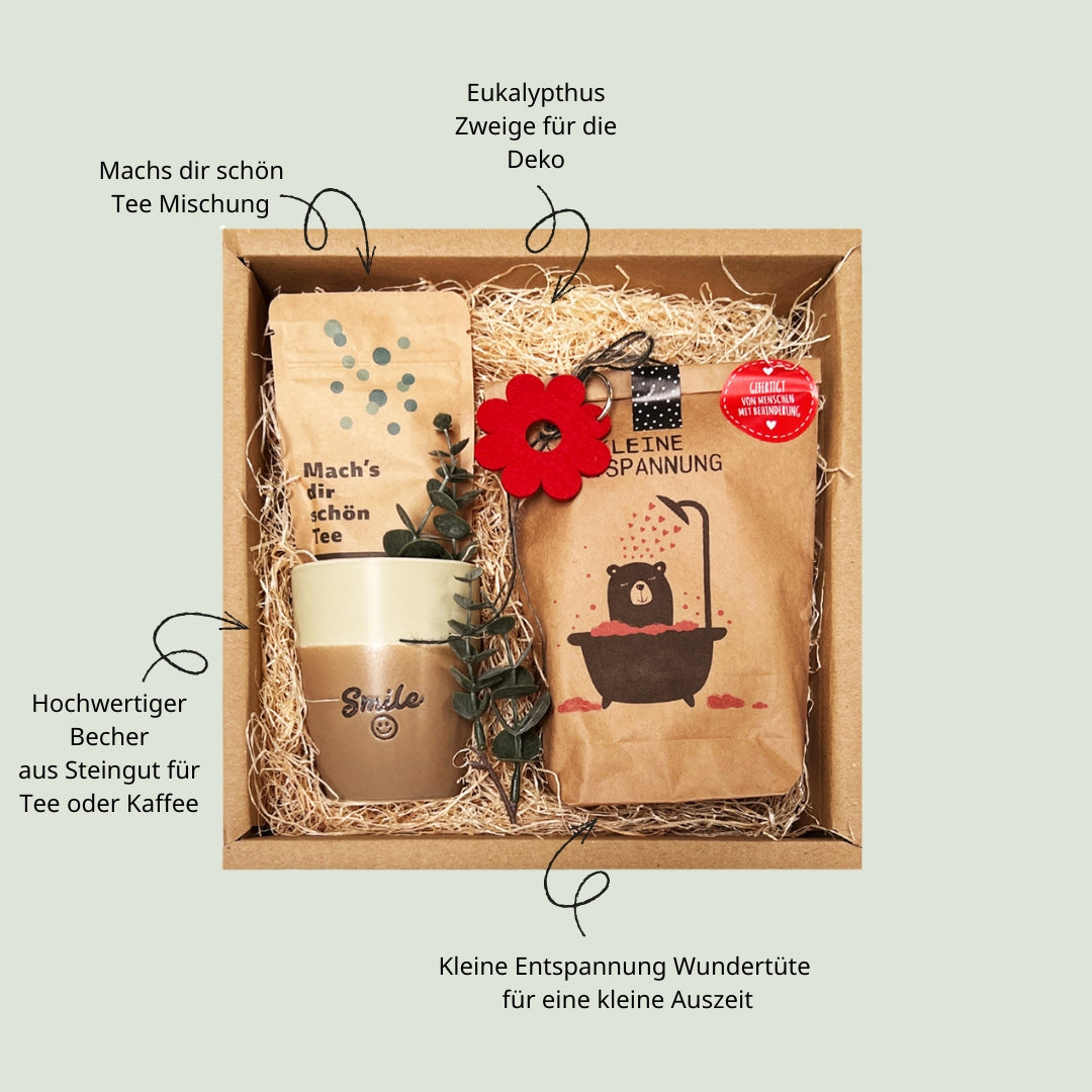 Kleine Auszeit Box zur Entspannung