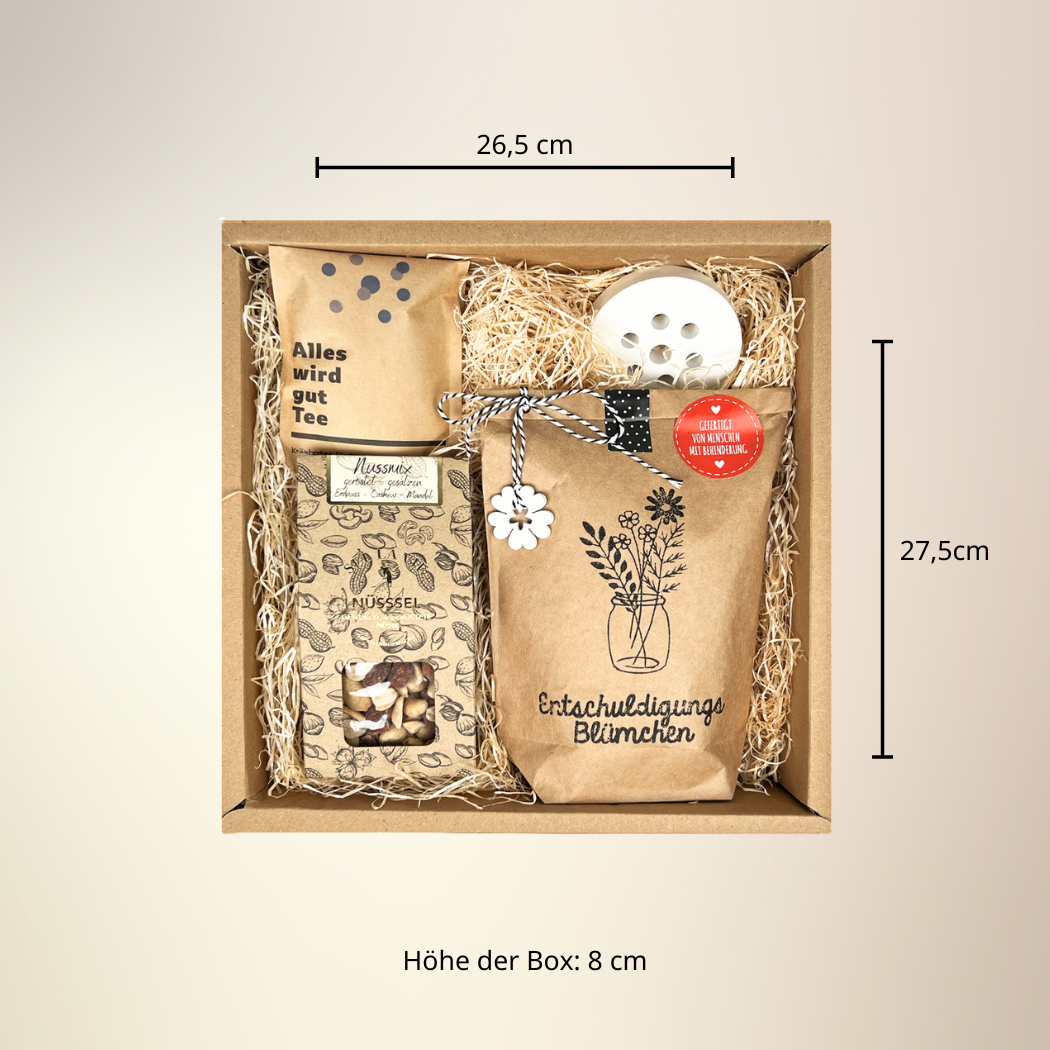 Größe der Box: 26,5x27,5x8cm