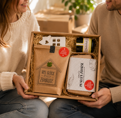 Zum Einzug Geschenk Box