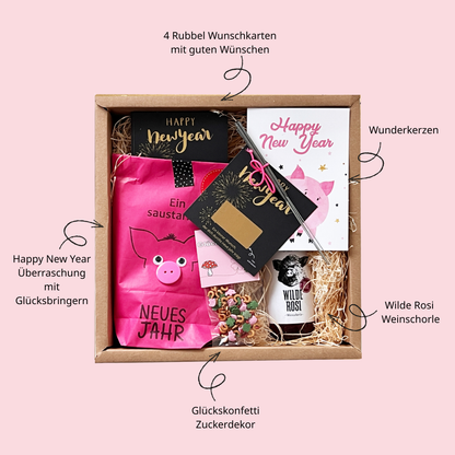 Silvester Box als Mitbringsel