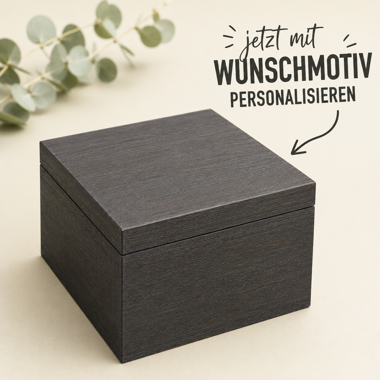 Personalisierte Erinnerungsbox