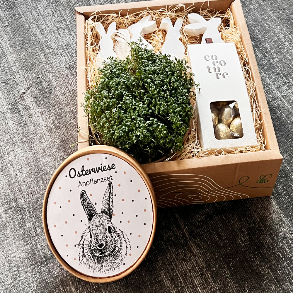 Ostergeschenkset – Ein Hauch von Frühling, Genuss &amp; Liebe in einer Box