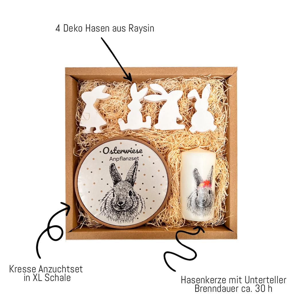 Aufstellung Ostergeschenkset