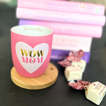 Tasse zum Muttertag it Wow Mom und Tartufo
