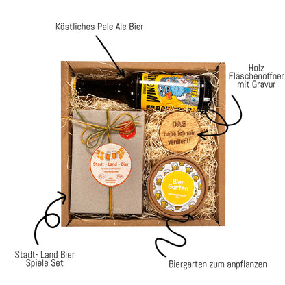 Männergeschenk Box – das perfekte Geschenkset für Männer, die Bier lieben!