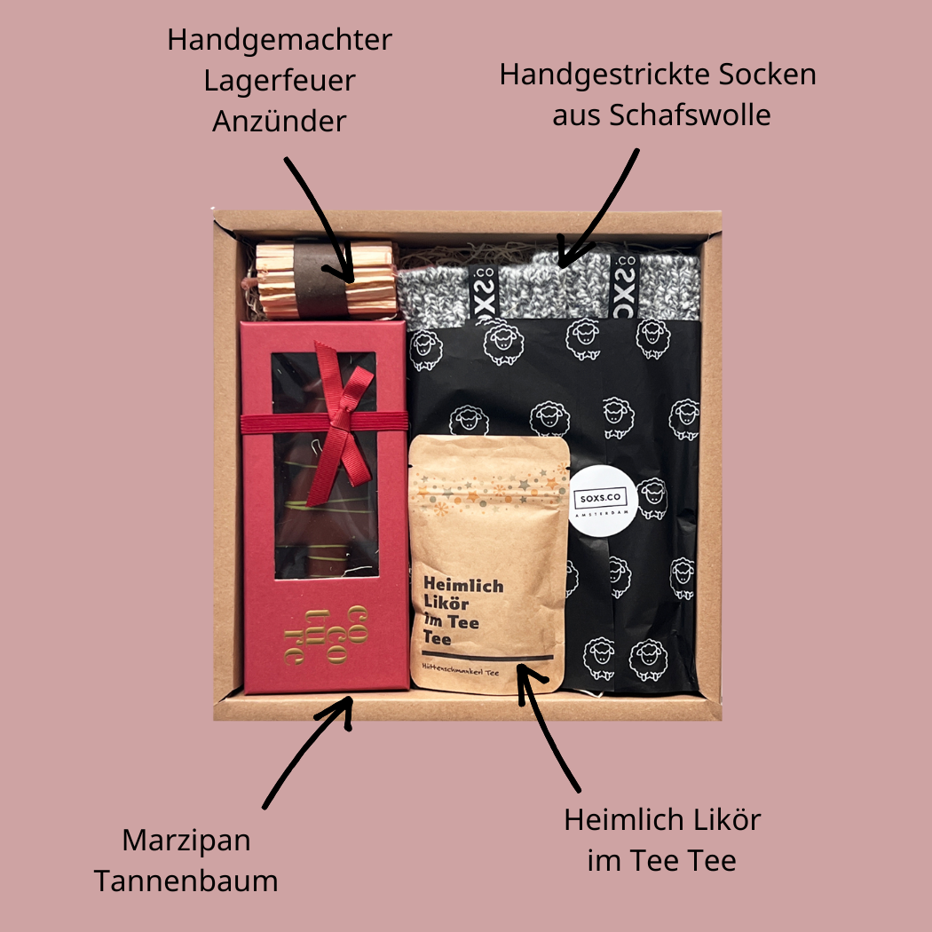 Socken Geschenk Box für Frauen
