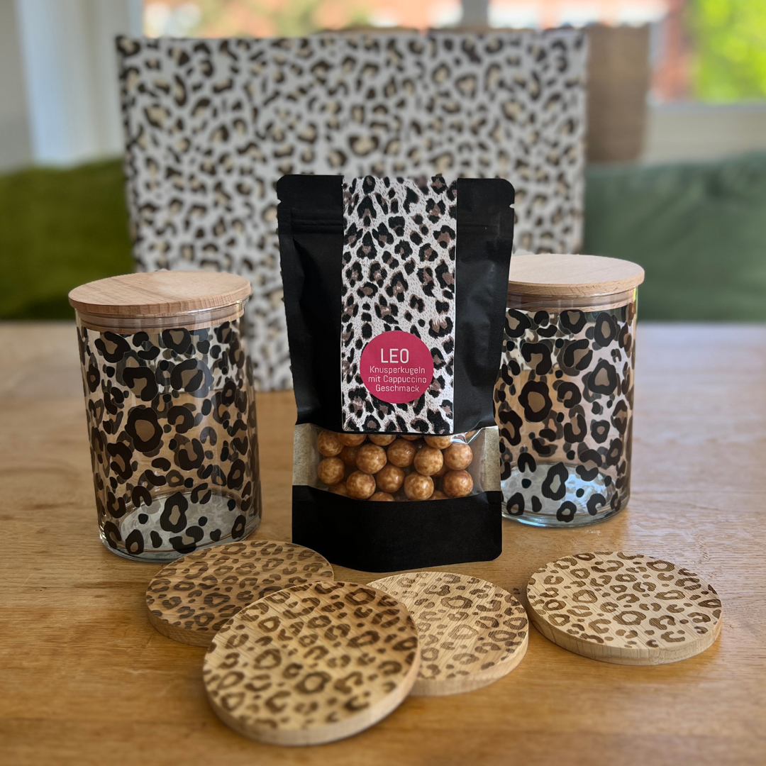 Leopardenmuster Geschenkset