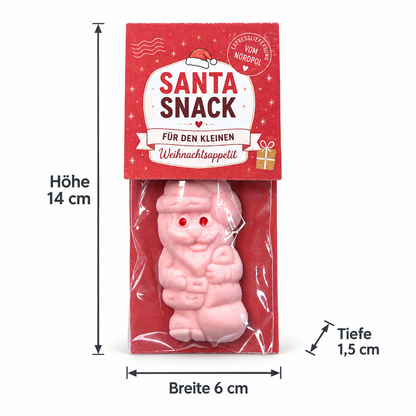 Santa Snack für den Adventskalender