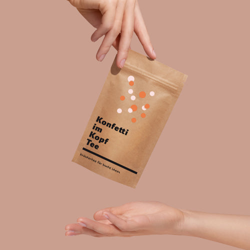 Konfetti im Kopf Tee, Kräutertee für bunte Ideen