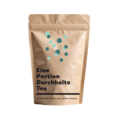 Kräutertee trinken und weiter machen