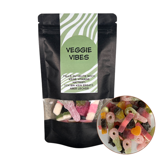 veganer Fruchtgummi Mix Veggie Vibes