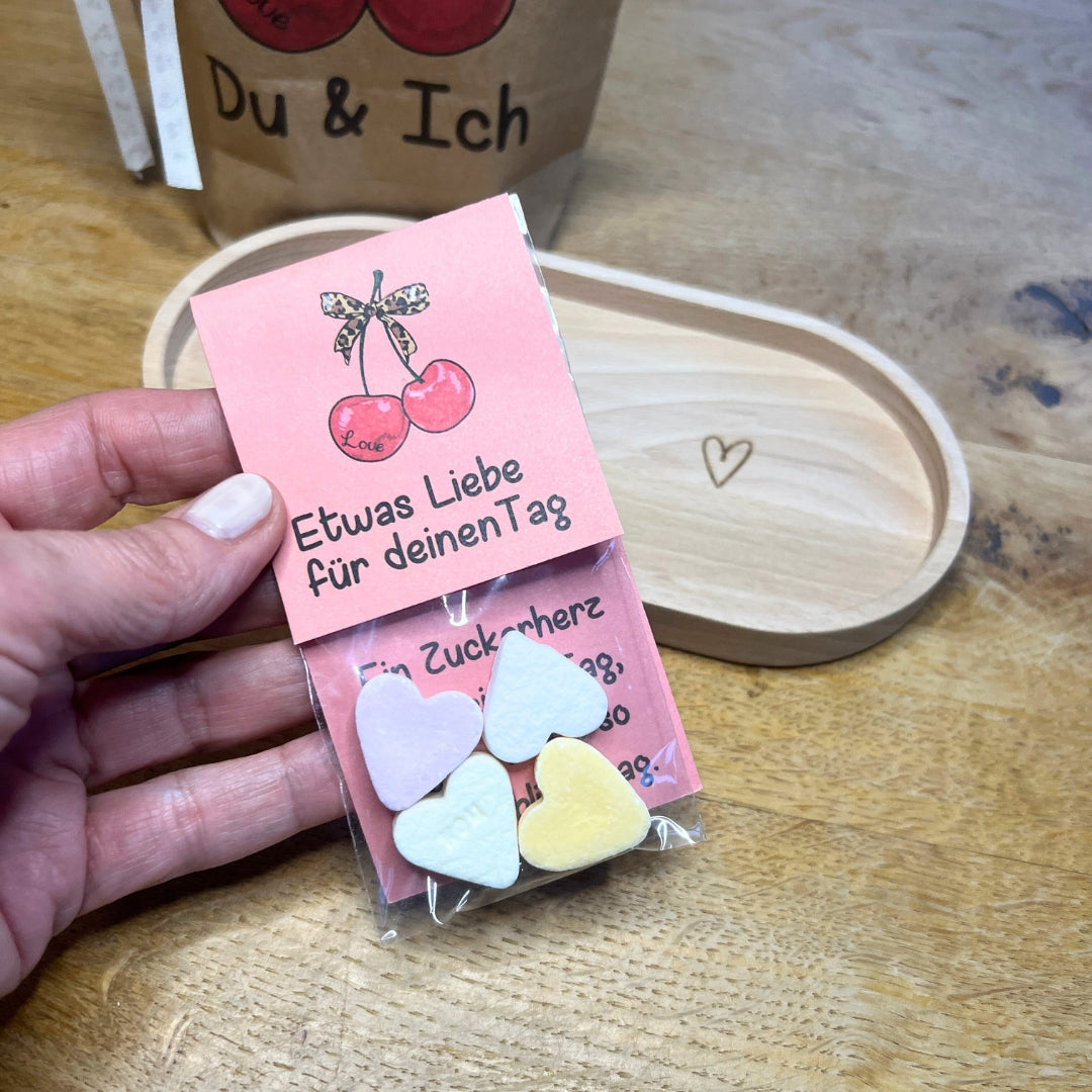 Liebesgeschenk mit Liebesgedicht