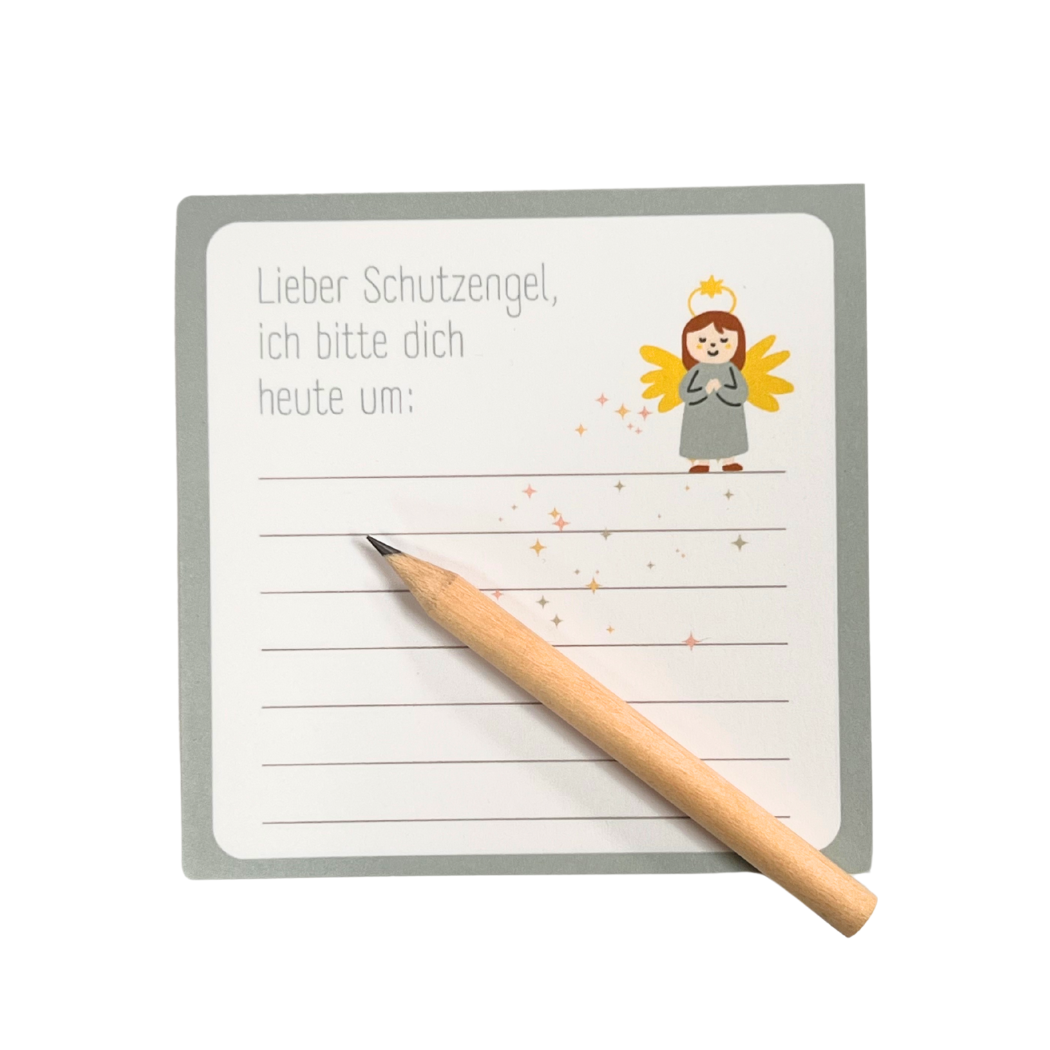 Schutzengel Block Geschenk