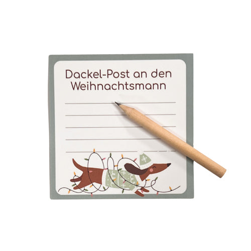 Dackel-Post für den Weihnachtsmann