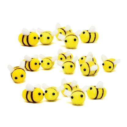 Bienenschwarm aus Filz für pure Lebensfreude