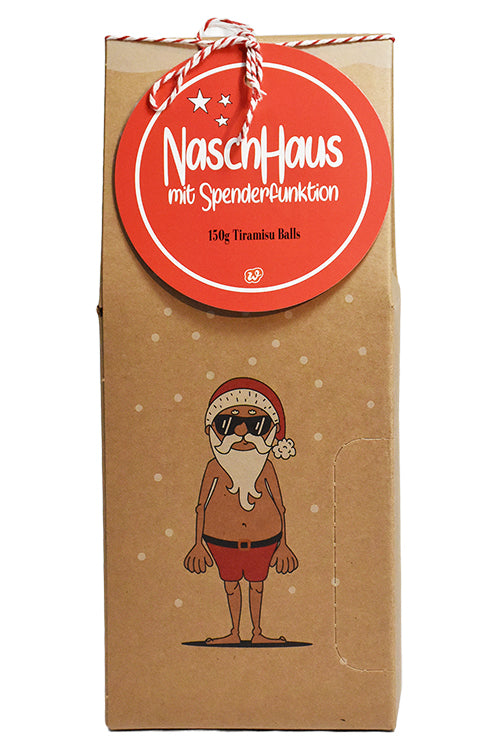 Weihnachtszeit Geschenk Box mit Naschhaus
