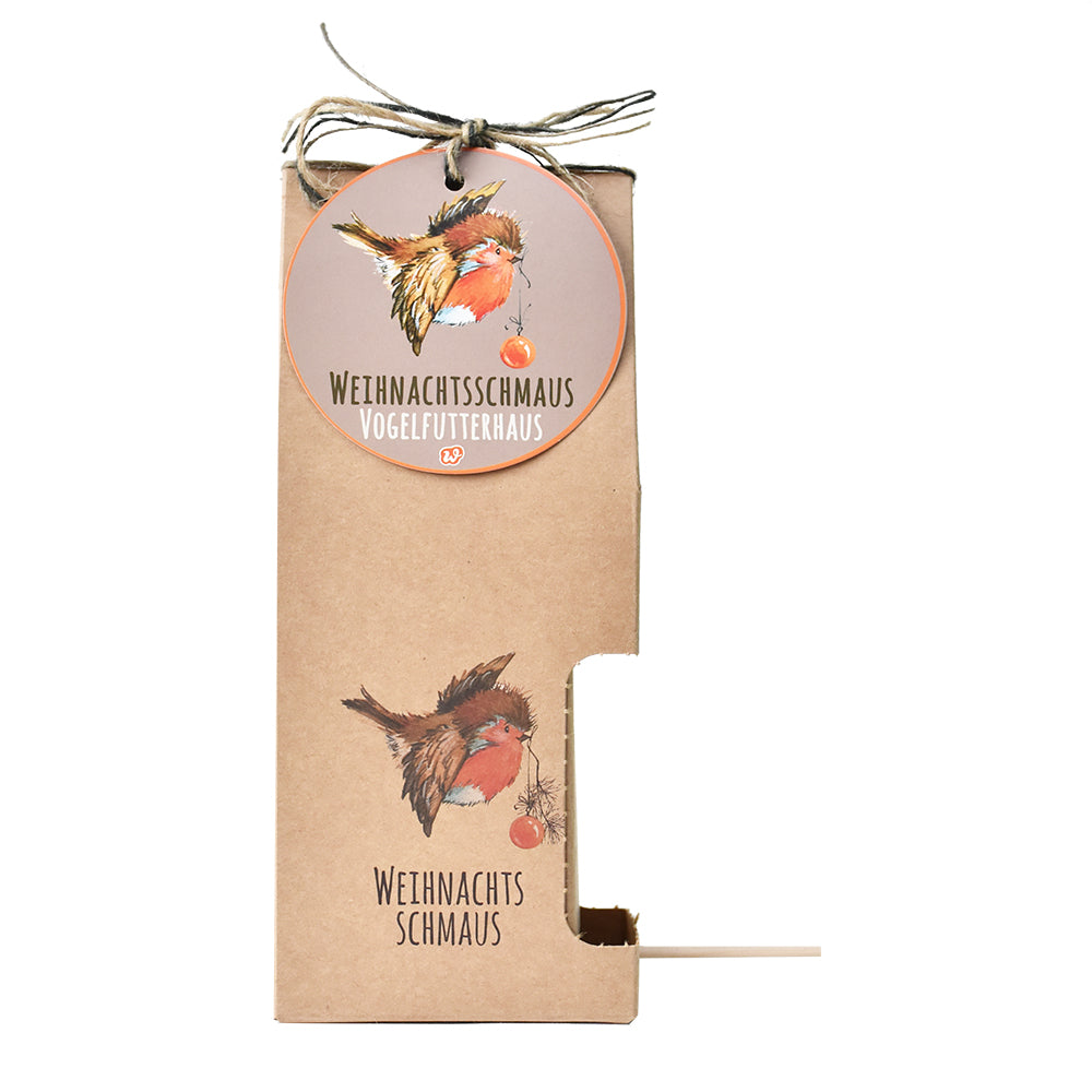 Futterhaus für Wildvögel- vogelhaus mit futtersilo