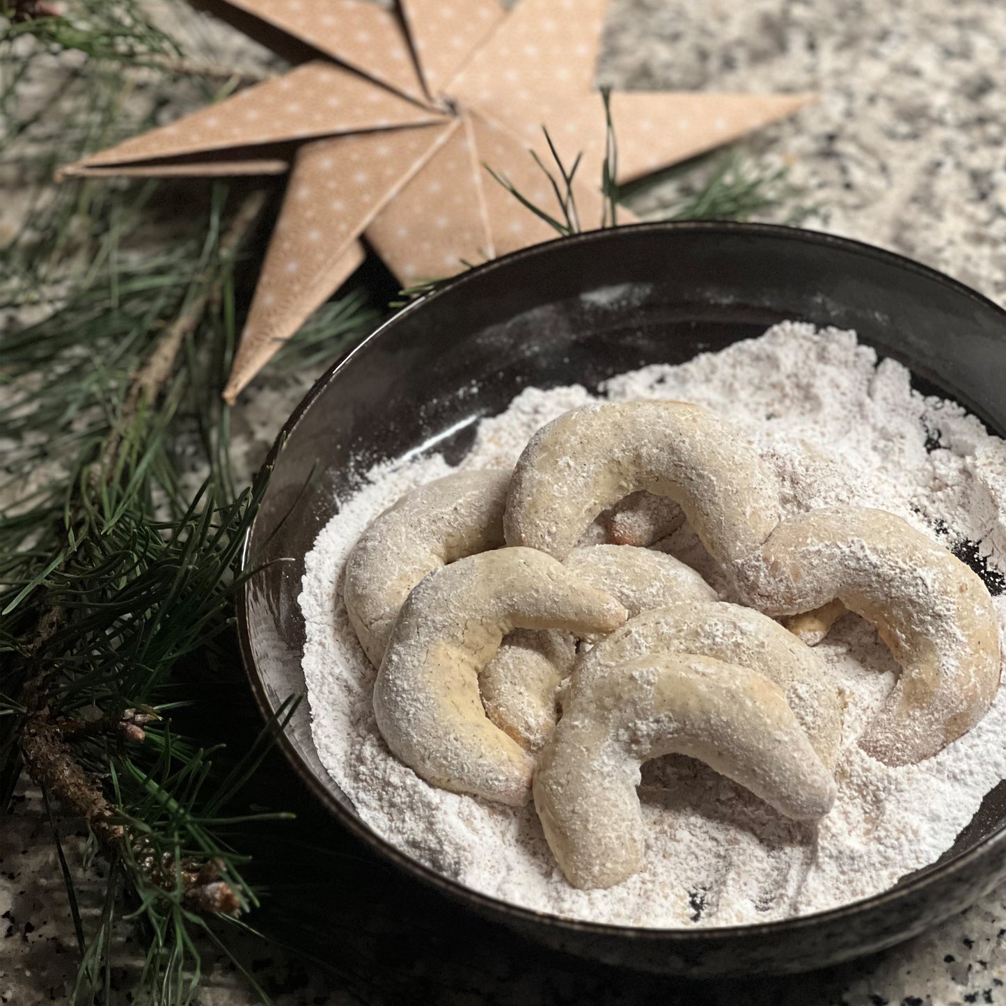 Plätzchen Backmischun für Vanillekipferl