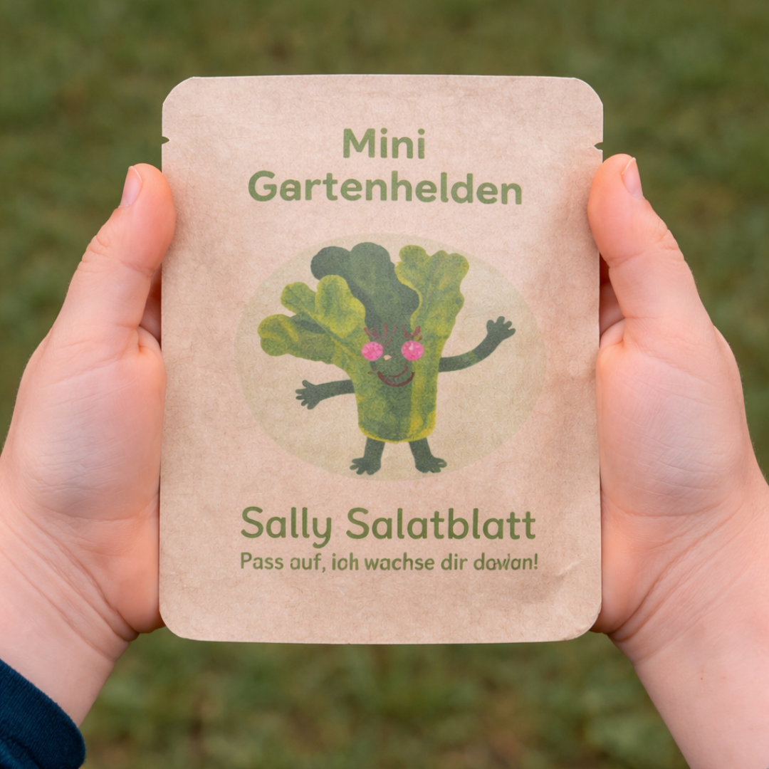 Geschenk für Kinder - Salat Anzuchtset