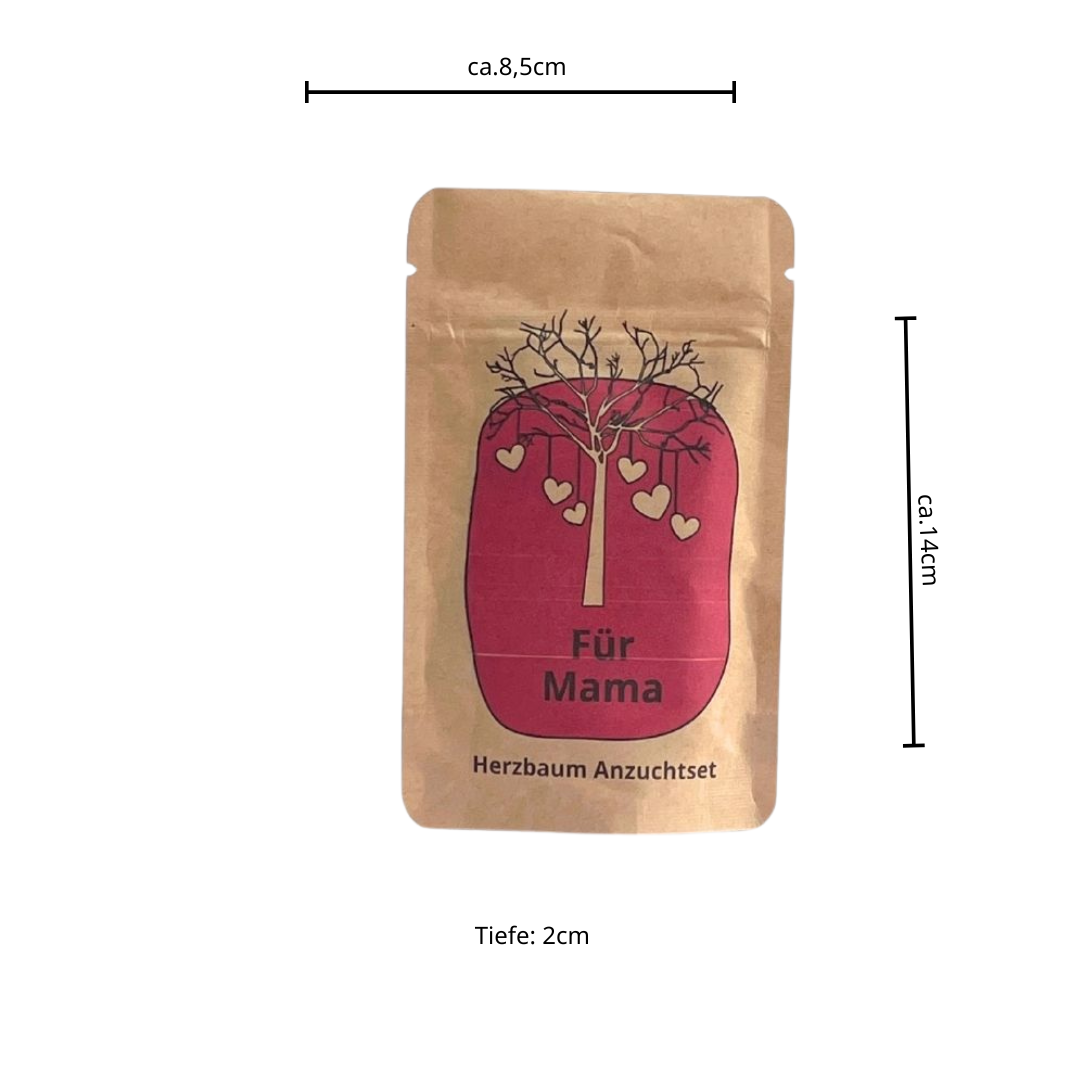 Für Mama Anzuchset für einen Herzbaum