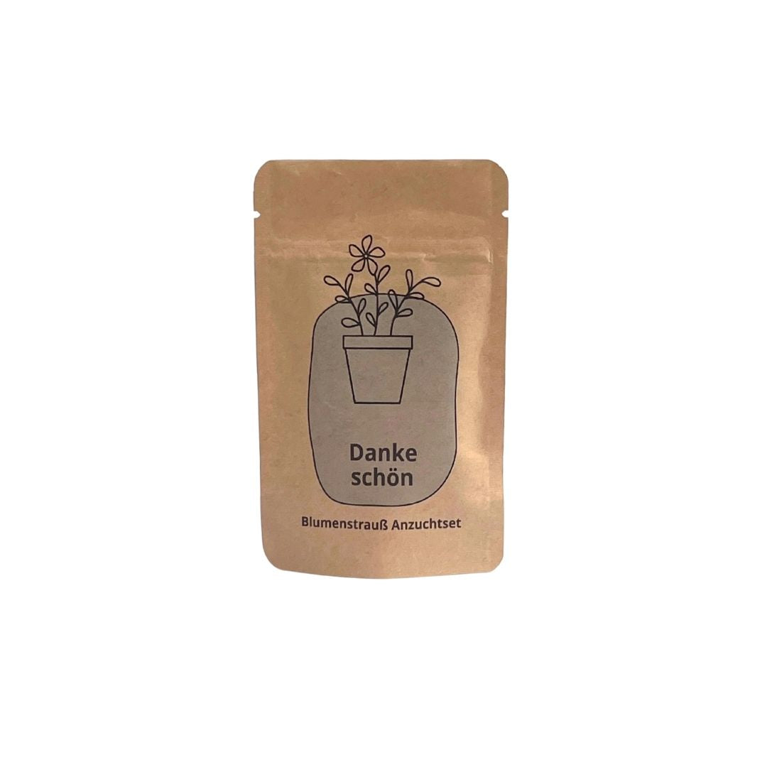 Danke schön Anzuchtset, ein kleines Dankeschön, das wächst