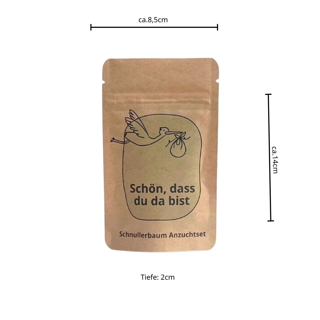Saattüte für Schnullerbaum