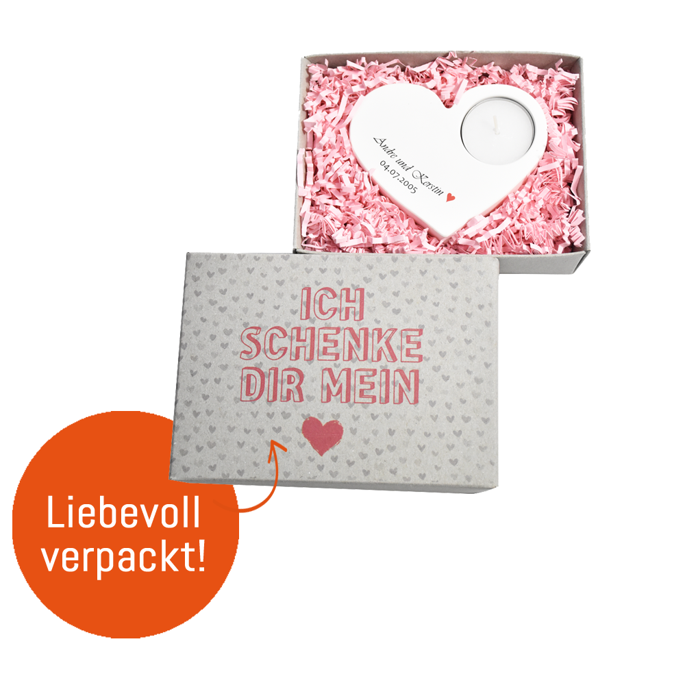 Geschenkbox Herz – Ein Herz voller Licht und Liebe
