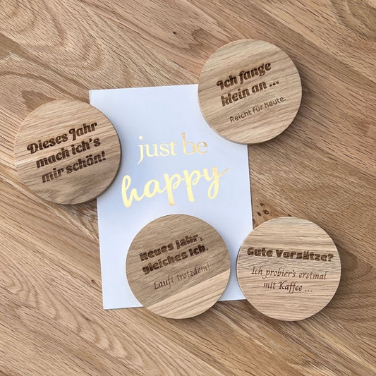 Relax Sprüche auf Magnet Set