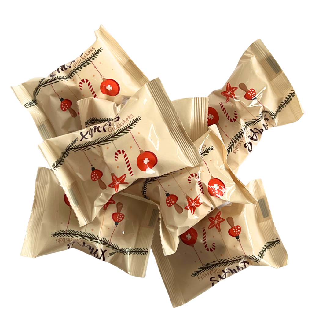 Glückskekse als Adventskalender Inhalt