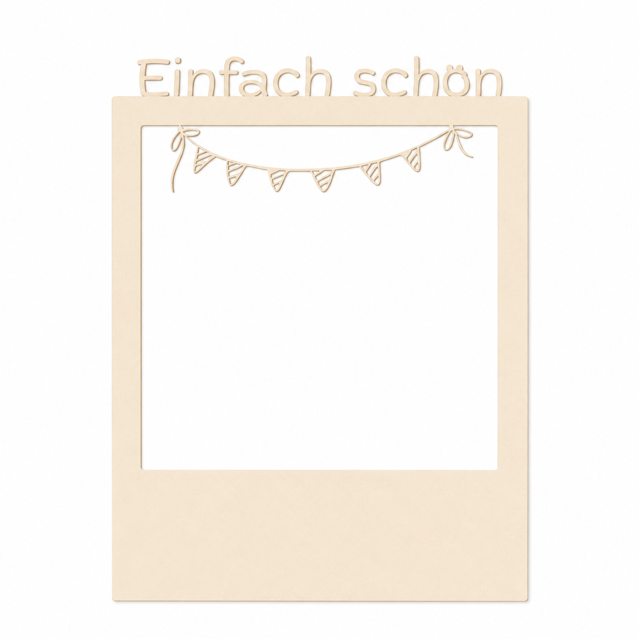 Polaroid Foto Rahmen für Selfies