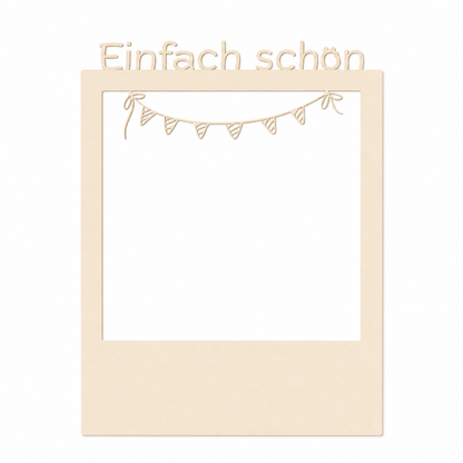 Polaroid Foto Rahmen für Selfies