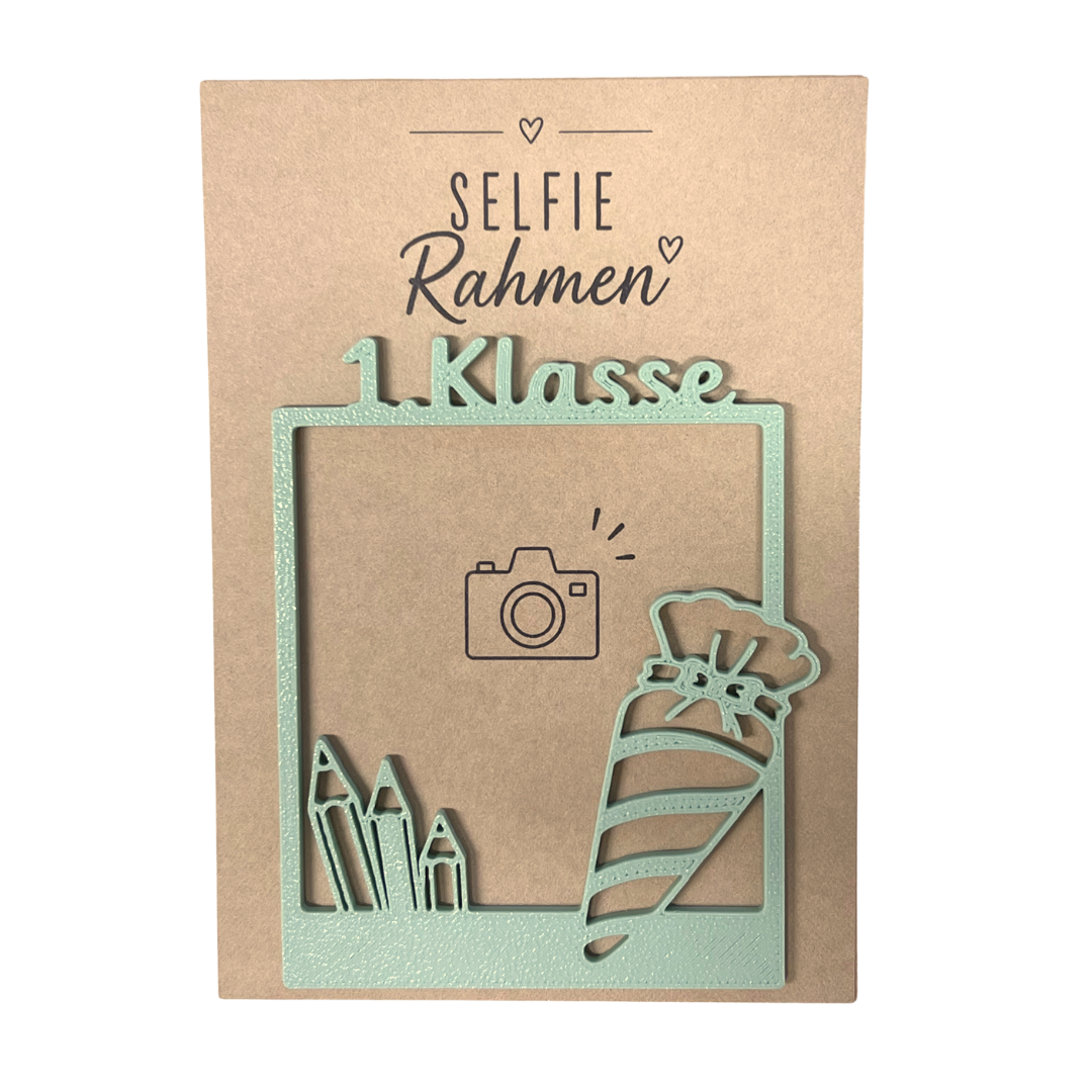 Selfie Rahmen Einschulung