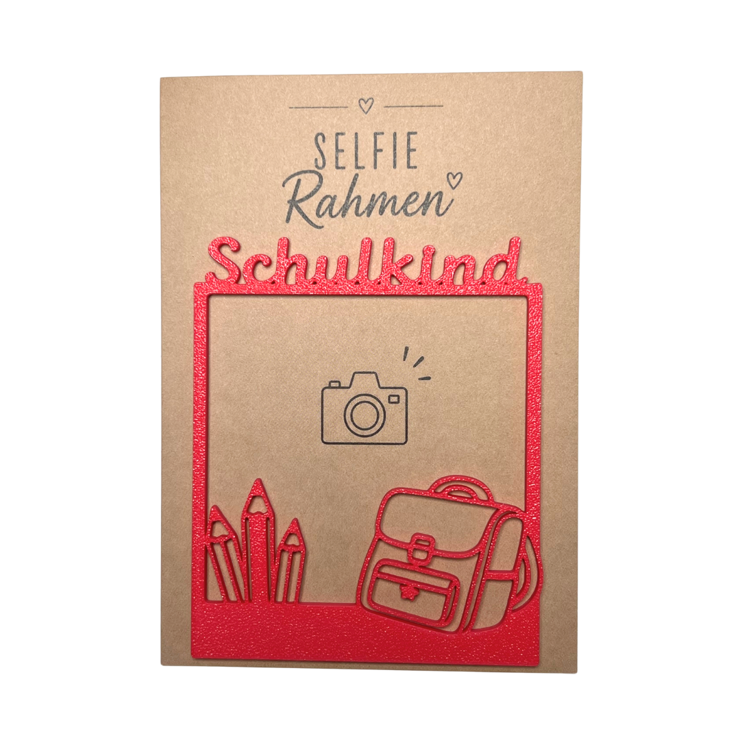 Selfie Rahmen Einschulung