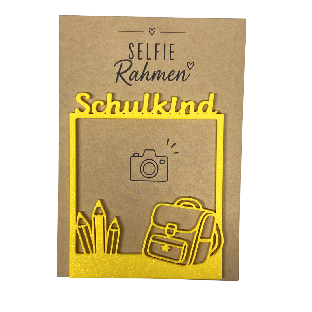 Selfie Rahmen Einschulung