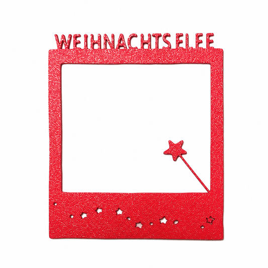 Selfie Rahmen Weihnachtselfe