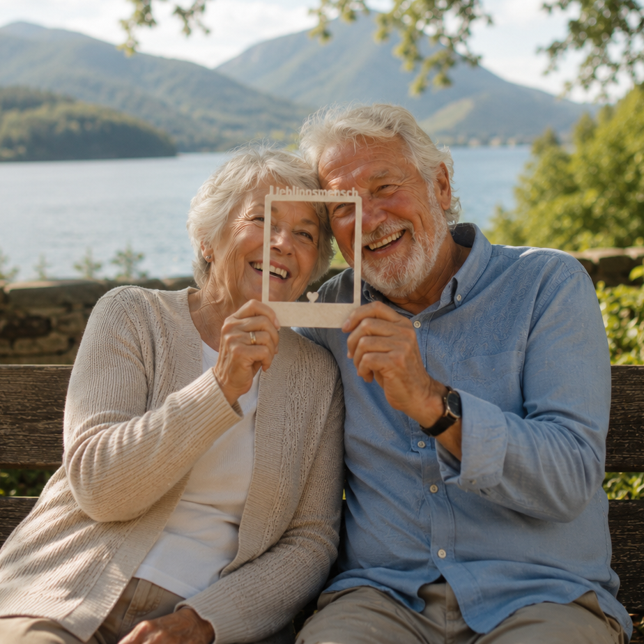 Selfie Rahmen Lieblingsmensch