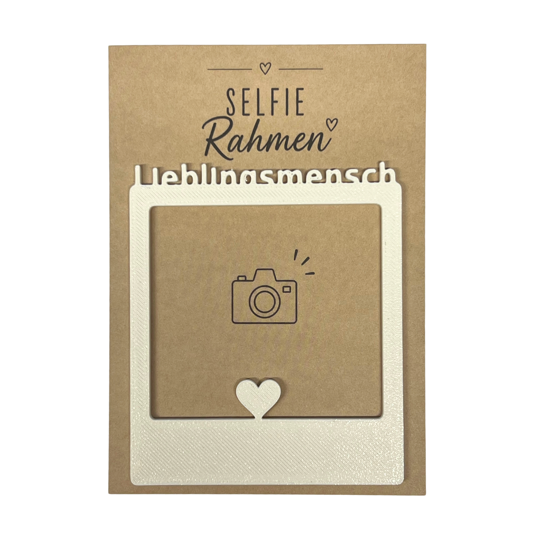 Selfie Rahmen Lieblingsmensch