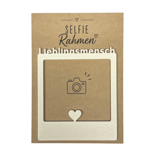 Selfie Rahmen Lieblingsmensch