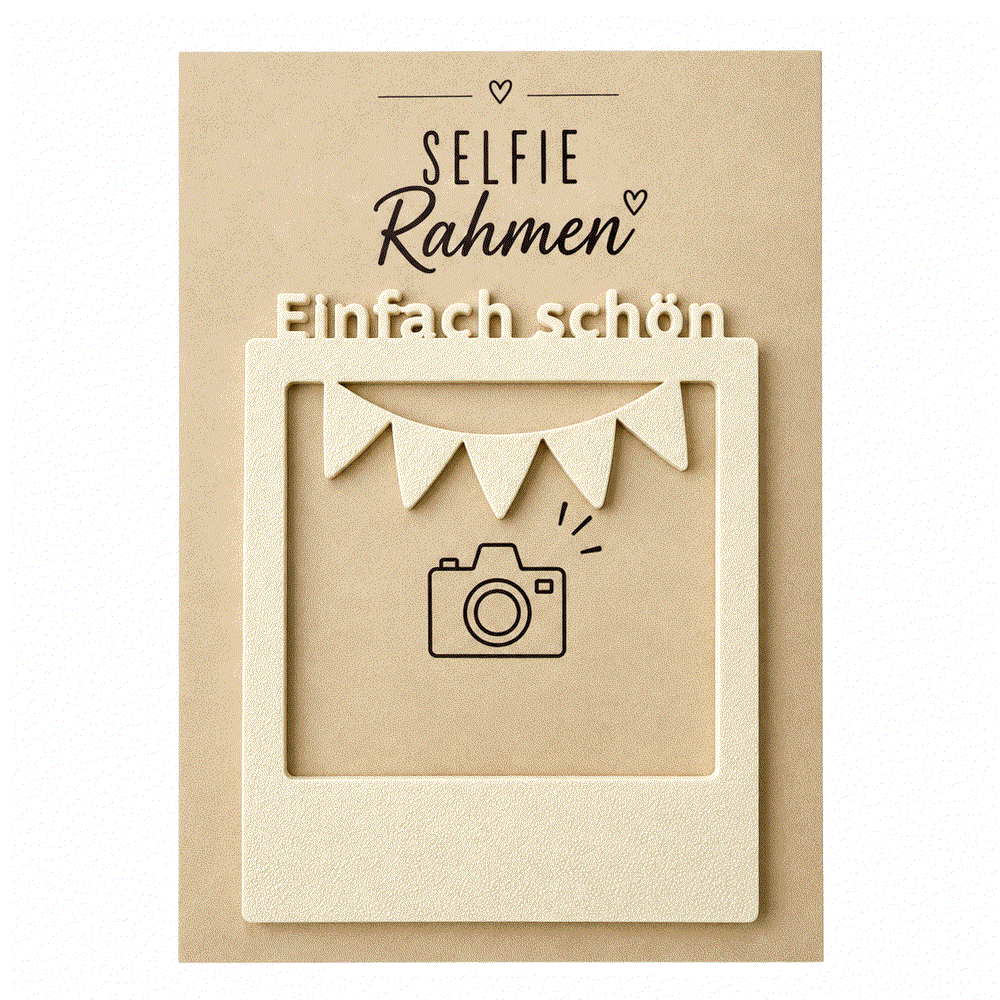 Einfach Schön - Selfie Foto Rahmen S